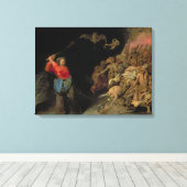 Dulle Griet die hel Canvas Afdruk (Insitu (Houten vloer))