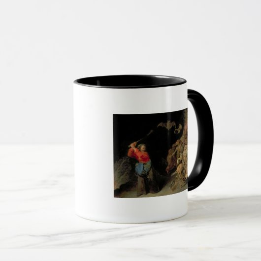 Dulle Griet die hel Mok (Voorkant rechts)