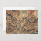 Dulle Griet (Mad Meg) van Pieter Bruegel Briefkaart (Voorkant / Achterkant)