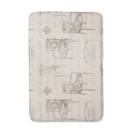 Dulocke Stoelen Badmat (Voorkant Verticaal)