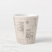 Dulocke Stoelen Latte Mok (Voorkant)