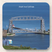 Duluth Aerial Lift Bridge 6 plastic onderzetters (Voorkant)