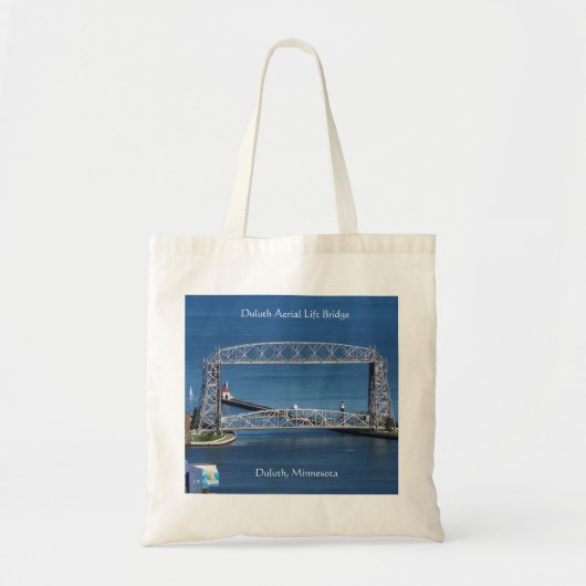 Duluth Aerial Lift Bridge canvas tas (Voorkant)