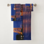 Duluth Aerial Lift Bridge & John G. Munson Bad Handdoek (Insitu)