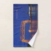 Duluth Aerial Lift Bridge & John G. Munson Bad Handdoek (Handdoek)