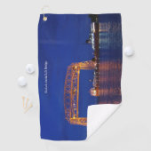 Duluth Aerial Lift Bridge & John G. Munson Golfhanddoek (Insitu)