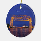 Duluth Aerial Lift Bridge & John G. Munson Keramisch Ornament (Links)