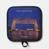 Duluth Aerial Lift Bridge & John G. Munson Pannenlap (Voorkant)