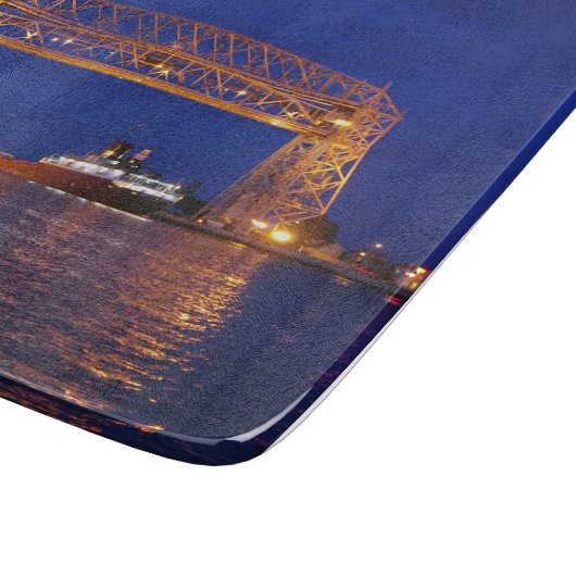 Duluth Aerial Lift Bridge & John G. Munson Snijplank (Hoek)