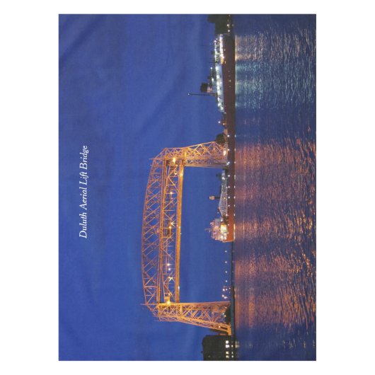 Duluth Aerial Lift Bridge & John G. Munson Tafelkleed (Voorkant)