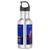 Duluth Aerial Lift Bridge & John G. Munson Waterfles (Achterkant)