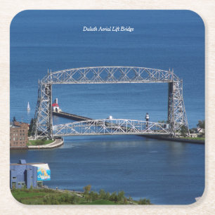 Duluth Aerial Lift Bridge Kartonnen Onderzetters