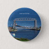 Duluth Aerial Lift Bridge-knop Ronde Button 5,7 Cm (Voorkant)