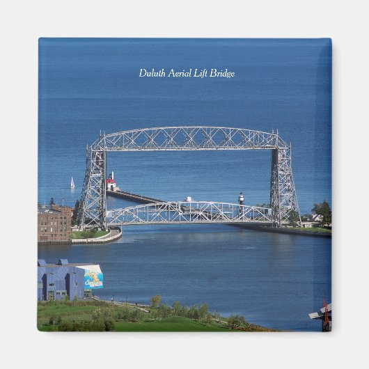 Duluth Aerial Lift Bridge magnet (Voorkant)