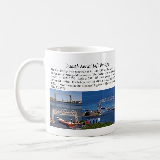 Duluth Aerial Lift Bridge mok (Links)