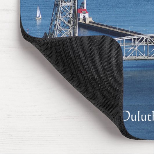 Duluth Aerial Lift Bridge mousepad Muismat (Hoek)