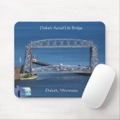 Duluth Aerial Lift Bridge mousepad Muismat (Met muis)