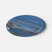 Duluth Aerial Lift Bridge Papieren Bordje (Gekanteld)