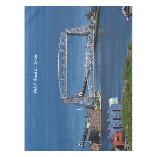 Duluth Aerial Lift Bridge-tafelkleed Tafelkleed (Voorkant)