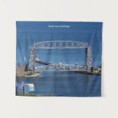 Duluth Aerial Lift Bridge tapestry Wandkleed (Voorkant (horizontaal))