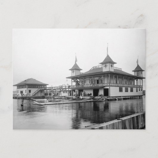 Duluth Boat Club: 1906 Briefkaart (Voorkant)