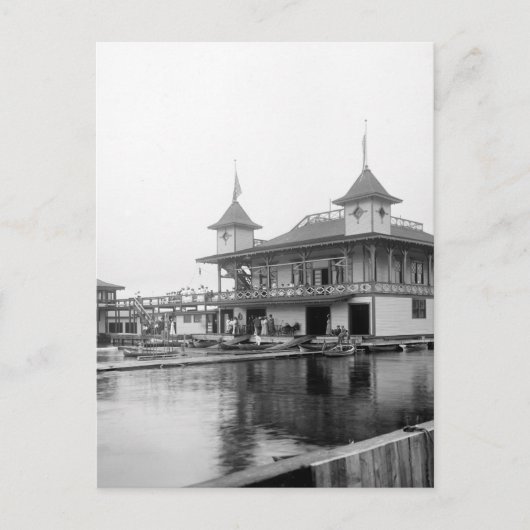 Duluth Boat Club: 1906 Briefkaart (Voorkant)