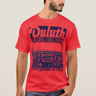 Duluth de stad met airconditioning t-shirt