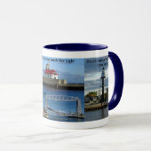 Duluth Entry Lighthouses glazen mok (Voorkant rechts)