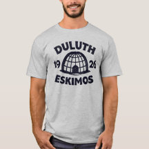 Duluth Eskimos Vintage Voetbal T-Shirt