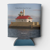 Duluth Harbor South & North Pier Lights koelbox Blikjeskoeler (Voorkant)