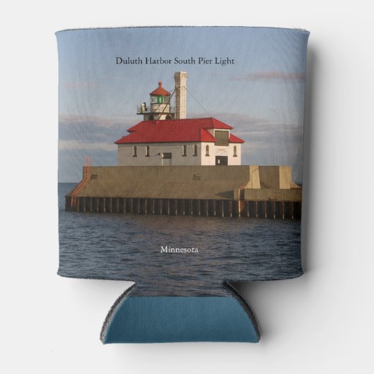 Duluth Harbor South & North Pier Lights koelbox Blikjeskoeler (Voorkant)