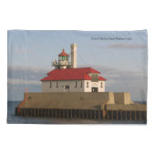 Duluth Harbor South Pierhead Light kussen hoesje Kussensloop (Achterkant)