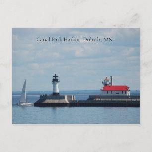Duluth Harbour, Canal Park Harbor Duluth, MN Briefkaart