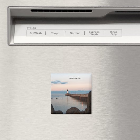 Duluth Harbour North Pier Light magnet Duluth, MN (Insitu (Vaatwasser))