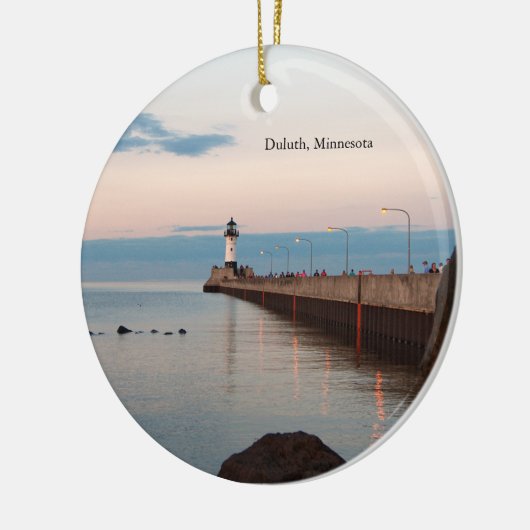 Duluth Harbour North Pier Light ornament Duluth, M (Links)