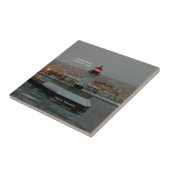 Duluth Harbour North Pier Light tile Tegeltje (Zijkant)