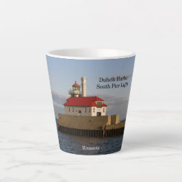 Duluth Harbour South Pier Light latte mok