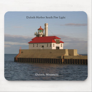 Duluth Harbour South Pier Light mousepad Muismat