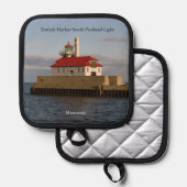 Duluth Harbour South Pierhead Light pothouder Pannenlap (Voorkant / Achterkant)