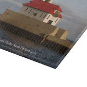 Duluth Harbour South Pierhead Light snijboard Snijplank (Hoek)