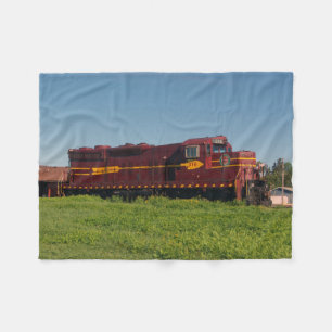 Duluth Mesabi Iron Range Eng 316 fleece blanket