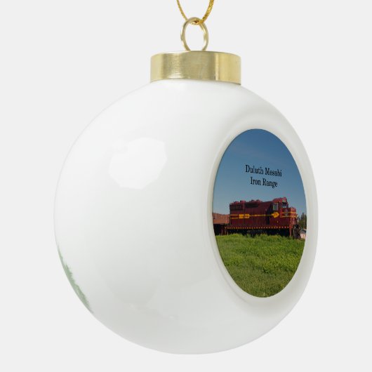 Duluth Mesabi Iron Range Eng 316 ornament (Links)