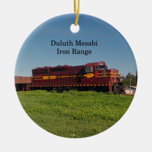 Duluth Mesabi Iron Range Eng 316 ornament (Voorkant)