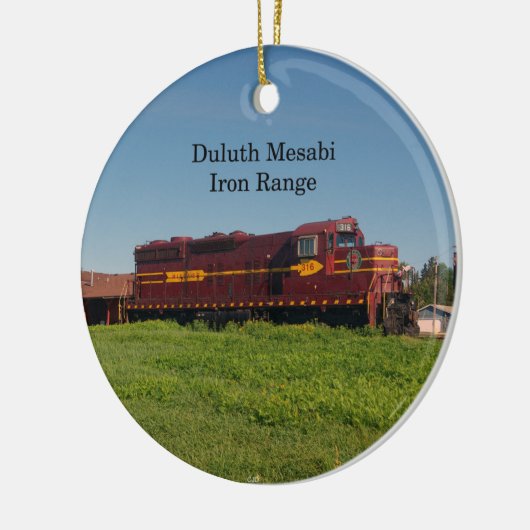 Duluth Mesabi Iron Range Eng 316 ornament (Links)