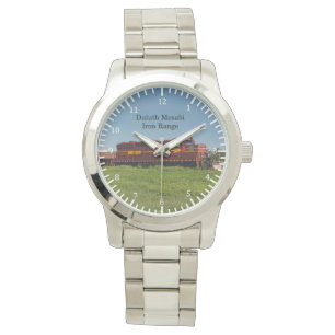 Duluth Mesabi Iron Range locomotief Horloge