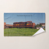 Duluth Mesabi Iron Range Locomotive 316 Bad Handdoek (Handdoek)