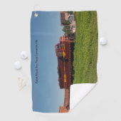 Duluth Mesabi Iron Range Locomotive 316 Golfhanddoek (Insitu)