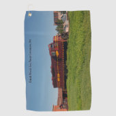 Duluth Mesabi Iron Range Locomotive 316 Golfhanddoek (Voorkant)