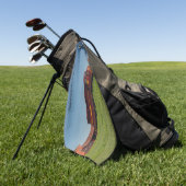 Duluth Mesabi Iron Range Locomotive 316 Golfhanddoek (Groen)