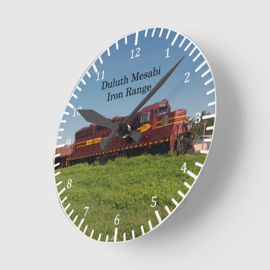 Duluth Mesabi Iron Range Locomotive klok (Hoek)